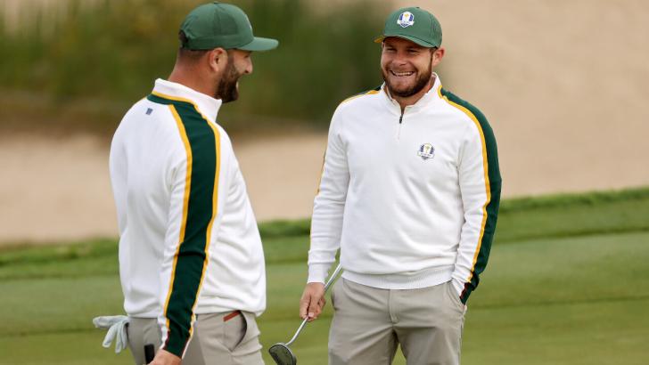 Jon Rahm and Tyrrell Hatton
